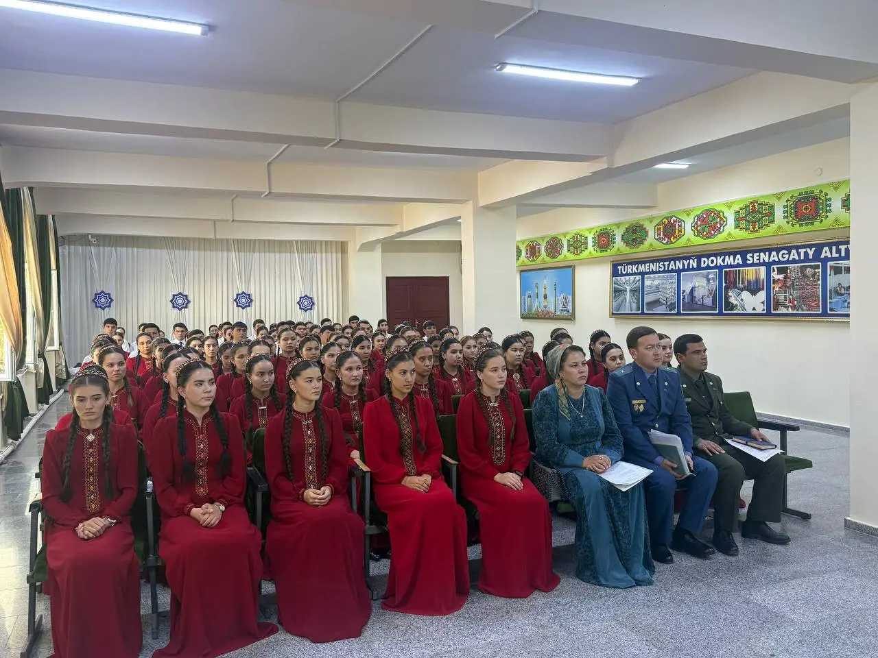 "Ýol hereketiniň howpsuzlygy ömrümiziň rahatlygy" şygary astynda wagyz-nesihat çäresi geçirildi